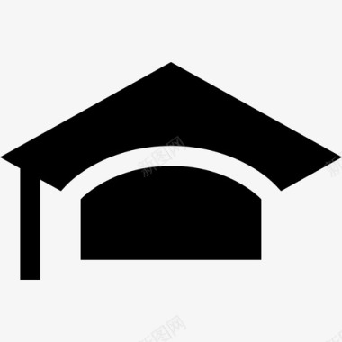 Mortarboard68大学已填充图标