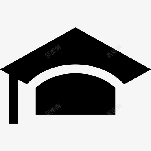 Mortarboard68大学已填充svg_新图网 https://ixintu.com 大学 填充