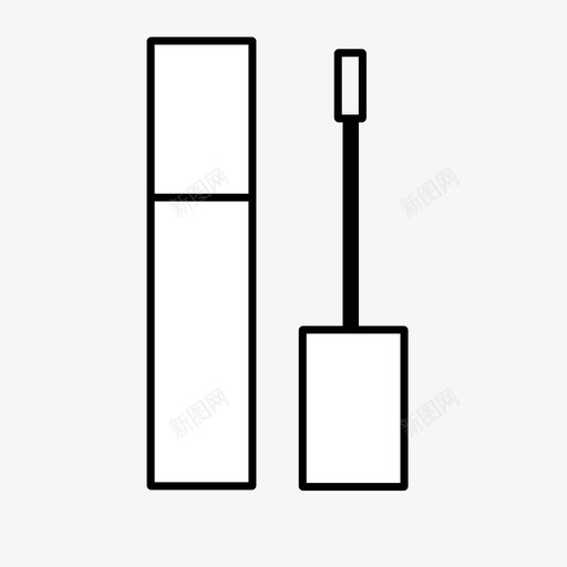 唇釉svg_新图网 https://ixintu.com 唇釉 线性