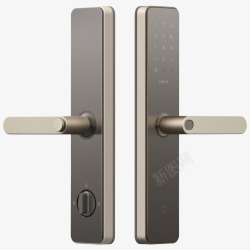 锁体小米米家智能门锁标准锁体指纹密码锁活体室内防盗门手高清图片