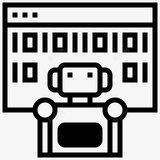 二进制代码机器人工程10黄色阴影svg_新图网 https://ixintu.com 二进制 代码 机器人 工程 黄色 阴影