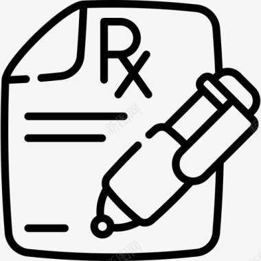 Rx药房79直线型图标