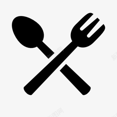 勺子和叉子图标512x512图标