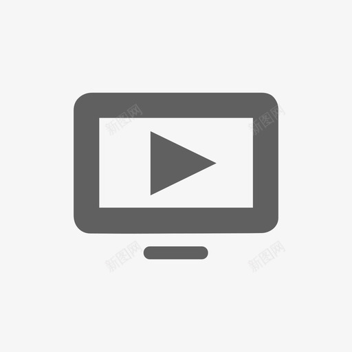 视频中心01svg_新图网 https://ixintu.com 视频 中心