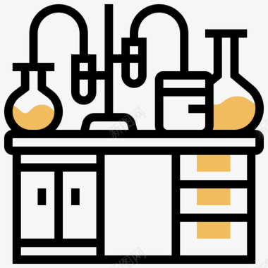 实验室生化28黄影图标