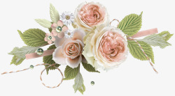 欧式复古古典唯美花卉纹理蕾丝图案手账设计PS42素材