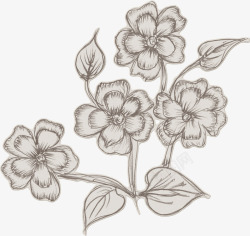 欧式复古古典唯美花卉纹理蕾丝图案手账设计PS85素材