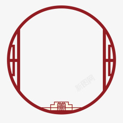 中国风古风古典传统手账花纹边框边角装饰底纹PS素材