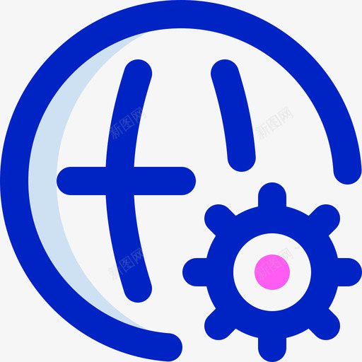星球病毒传播46彩色svg_新图网 https://ixintu.com 星球 病毒 传播 彩色