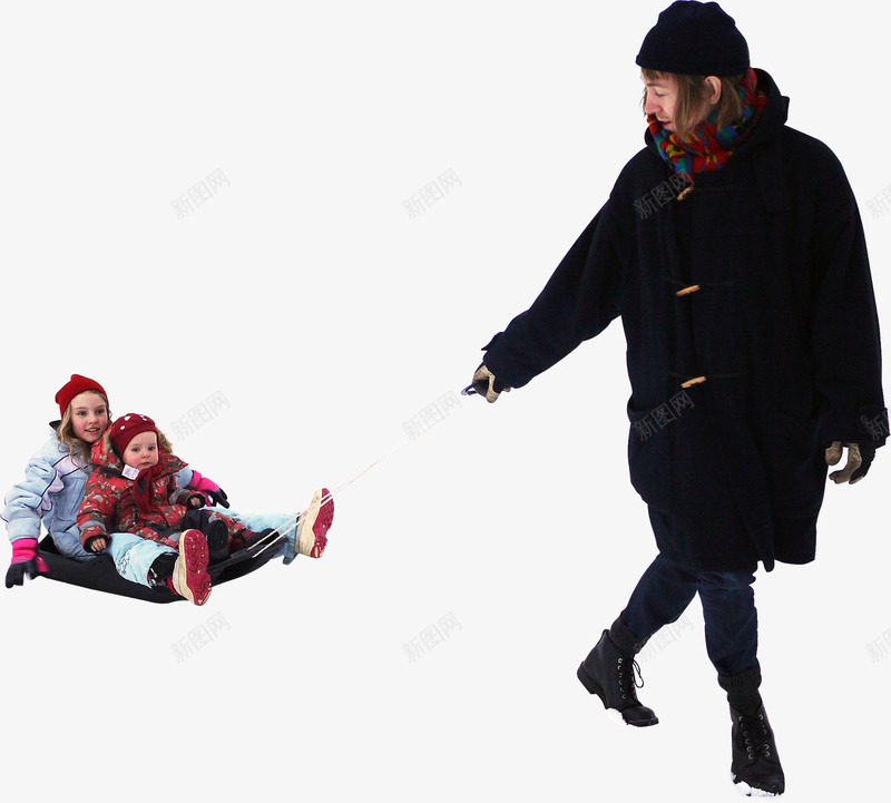妇女妈妈孩子两个冬季休闲节假日坐着雪橇滑板拉着滑动姿势快乐png免抠素材_新图网 https://ixintu.com 妇女 妈妈 孩子 两个 冬季 休闲 节假日 坐着 雪橇 滑板 拉着 滑动 姿势 快乐动作 效果图  