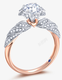 珂兰新品上市求婚钻戒钻石婚戒皇室公主珂兰戒指素材