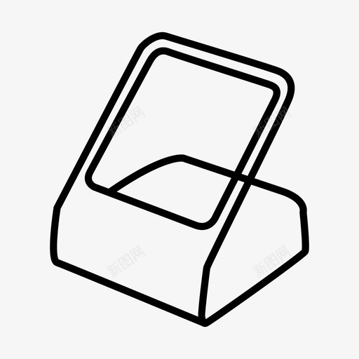 扫码盒子svg_新图网 https://ixintu.com 扫码 盒子 填充 单色 线性 扁平 手绘 简约 精美 圆润 商务