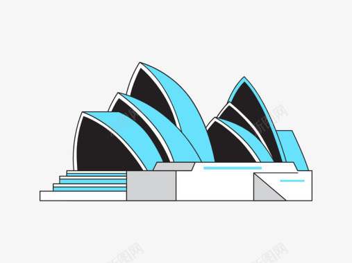 ManyPixels的插图库开源可编辑插图悉尼图标