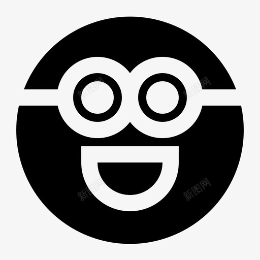 笑脸表情符号ikigai表情符号svg_新图网 https://ixintu.com 符号 表情 笑脸