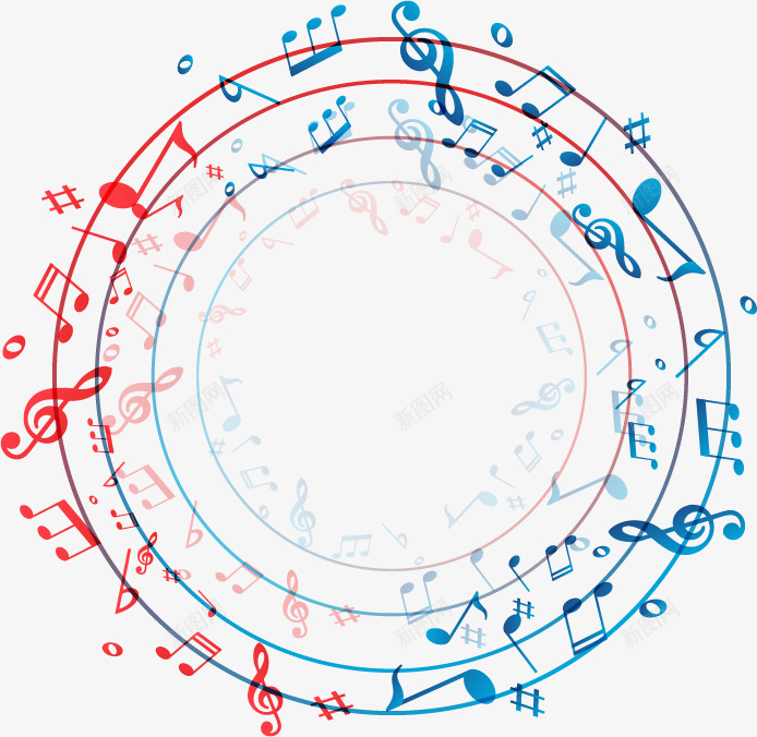 音符png免抠素材_新图网 https://ixintu.com 音符