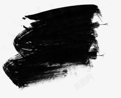 黑色笔划笔刷创意墨水弧度弧线效果曲线画笔笔画笔划绘图艺术设计集合飞溅黑色高清图片