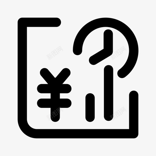 待收款报表svg_新图网 https://ixintu.com 待收 收款 报表
