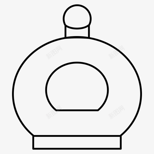 香水瓶子化妆品svg_新图网 https://ixintu.com 香水 香水瓶 瓶子 化妆品 时尚 细线 线条 套装