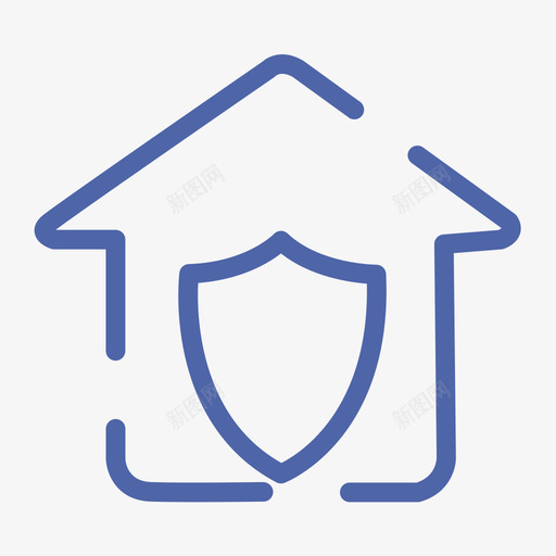 住房保障svg_新图网 https://ixintu.com 住房 保障 线性 单色 简约 商务