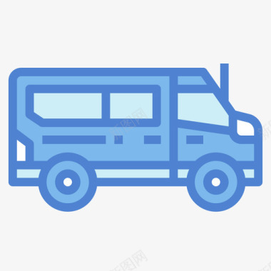 货车5号车厢蓝色图标