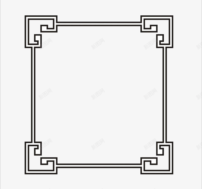 古风免扣边框png免抠素材_新图网 https://ixintu.com 古风 免扣 边框