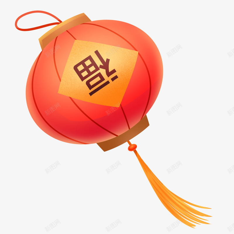 中国新年红灯笼png免抠素材_新图网 https://ixintu.com 中国 新年 红灯笼