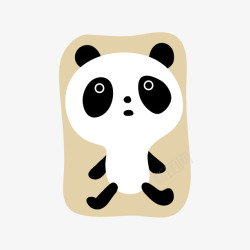 手绘卡通可爱各类动物熊猫猪狗熊鹿图案装饰设计PS4素材
