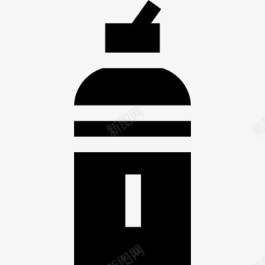 塑料瓶塑料制品10个灌装图标