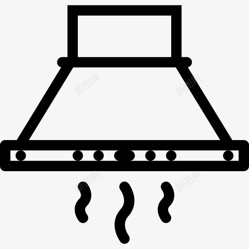 机罩电器烹饪svg_新图网 https://ixintu.com 机罩 电器 烹饪 家用 厨房 电子电器