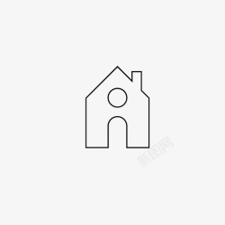 房产4折页住宅房产主页高清图片