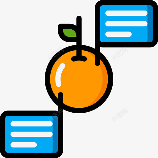 橙色农业71线形颜色svg_新图网 https://ixintu.com 橙色 农业 线形 颜色