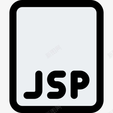 Jsp文件格式web应用程序编码文件1线性颜色图标