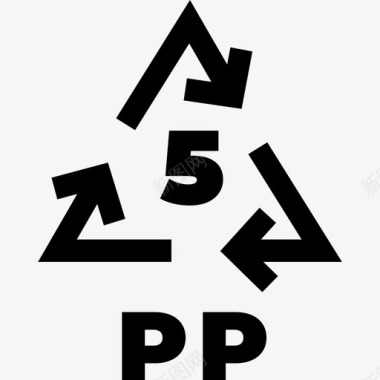 Pp塑料制品11线性图标