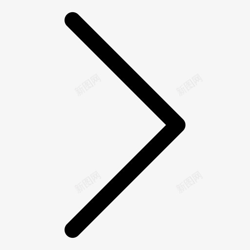 单向右svg_新图网 https://ixintu.com 单向右 向右 填充 线性 扁平 手绘 精美 方正 圆润 简约 商务