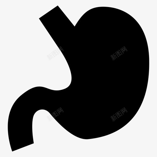 胃身体疾病svg_新图网 https://ixintu.com 身体 疾病 健康 医疗 胃痛