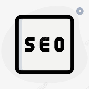圆形搜索引擎优化应用程序网页标识形状图标