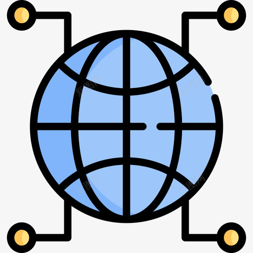 全球网络网页托管93线性颜色svg_新图网 https://ixintu.com 全球 全球网 网络 网页 托管 线性 颜色