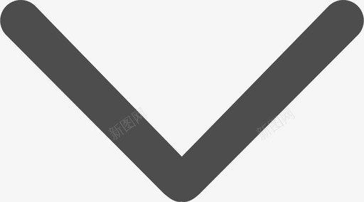 x下拉线稿图标