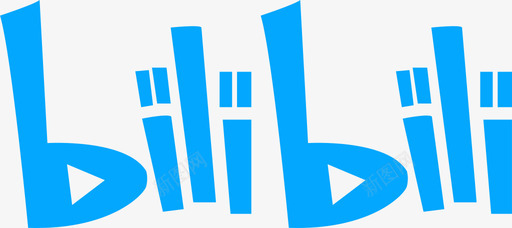 哔哩哔哩svg_新图网 https://ixintu.com B站 bilibili icon logo 哔哩 哔哩哔哩 哔哩哔哩图标logo 图标 标志 标识