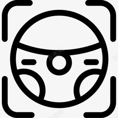 方向盘调节图标