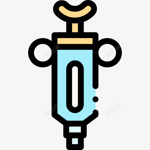 注射器牙科护理43线性颜色svg_新图网 https://ixintu.com 注射器 牙科 护理 线性 颜色