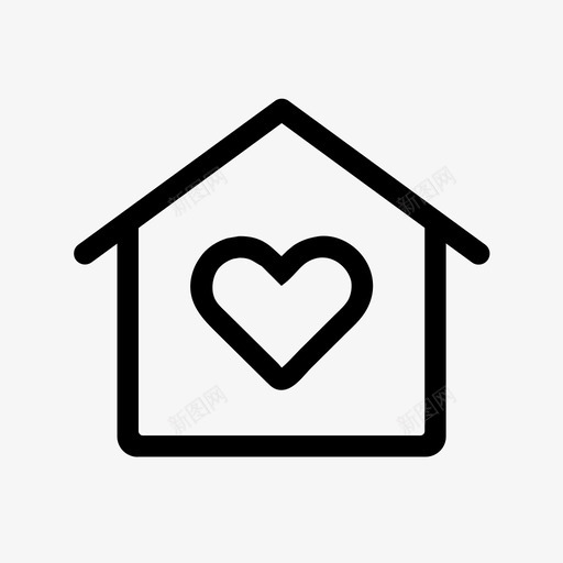 家服eicon社区养老svg_新图网 https://ixintu.com 社区 养老
