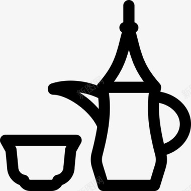 茶壶摩洛哥20直纹图标
