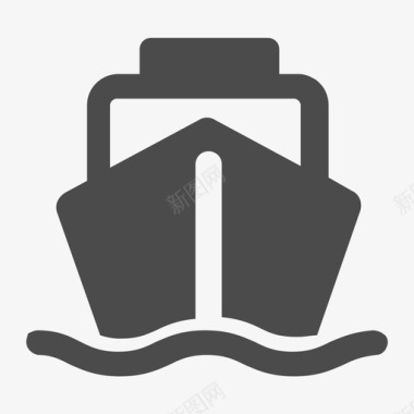 icon船舶监管图标