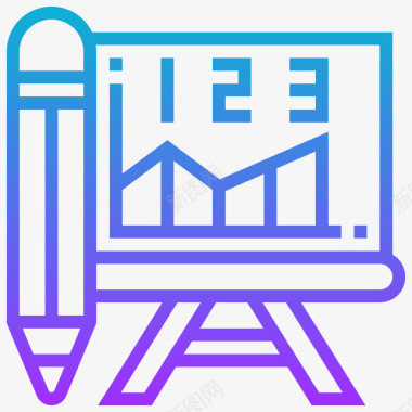 数学stem19梯度图标