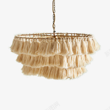 波西米亚吊灯麻绳特色创意个性日式卧室民宿客栈灯北欧图标
