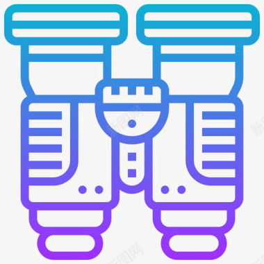 双筒望远镜地理46坡度图标