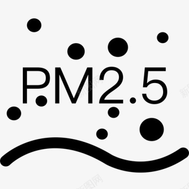全市PM25浓度图标