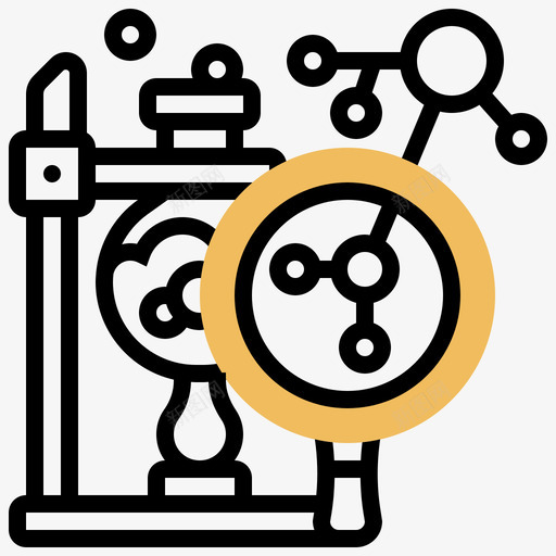 科学茎22黄影svg_新图网 https://ixintu.com 科学 茎黄