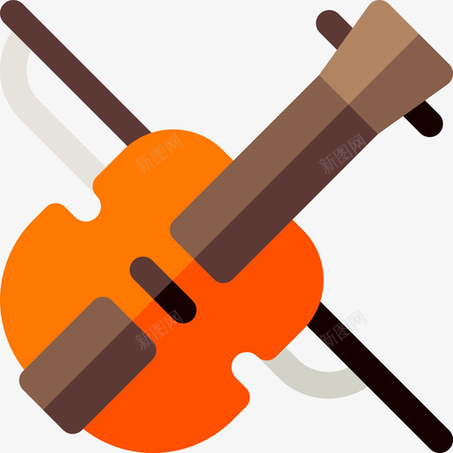 小提琴欧洲8平的svg_新图网 https://ixintu.com 小提琴 欧洲